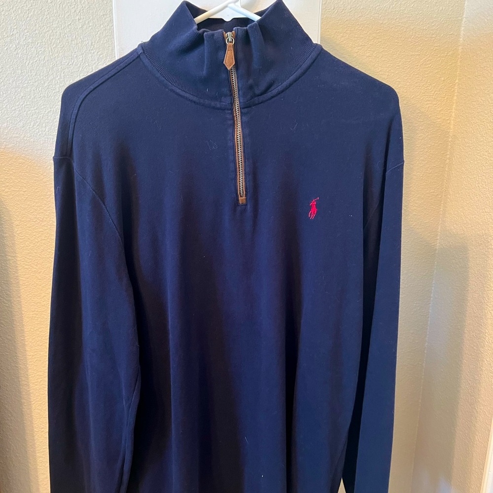 POLO Ralph Lauren Men’s Quarter Zip Sweater